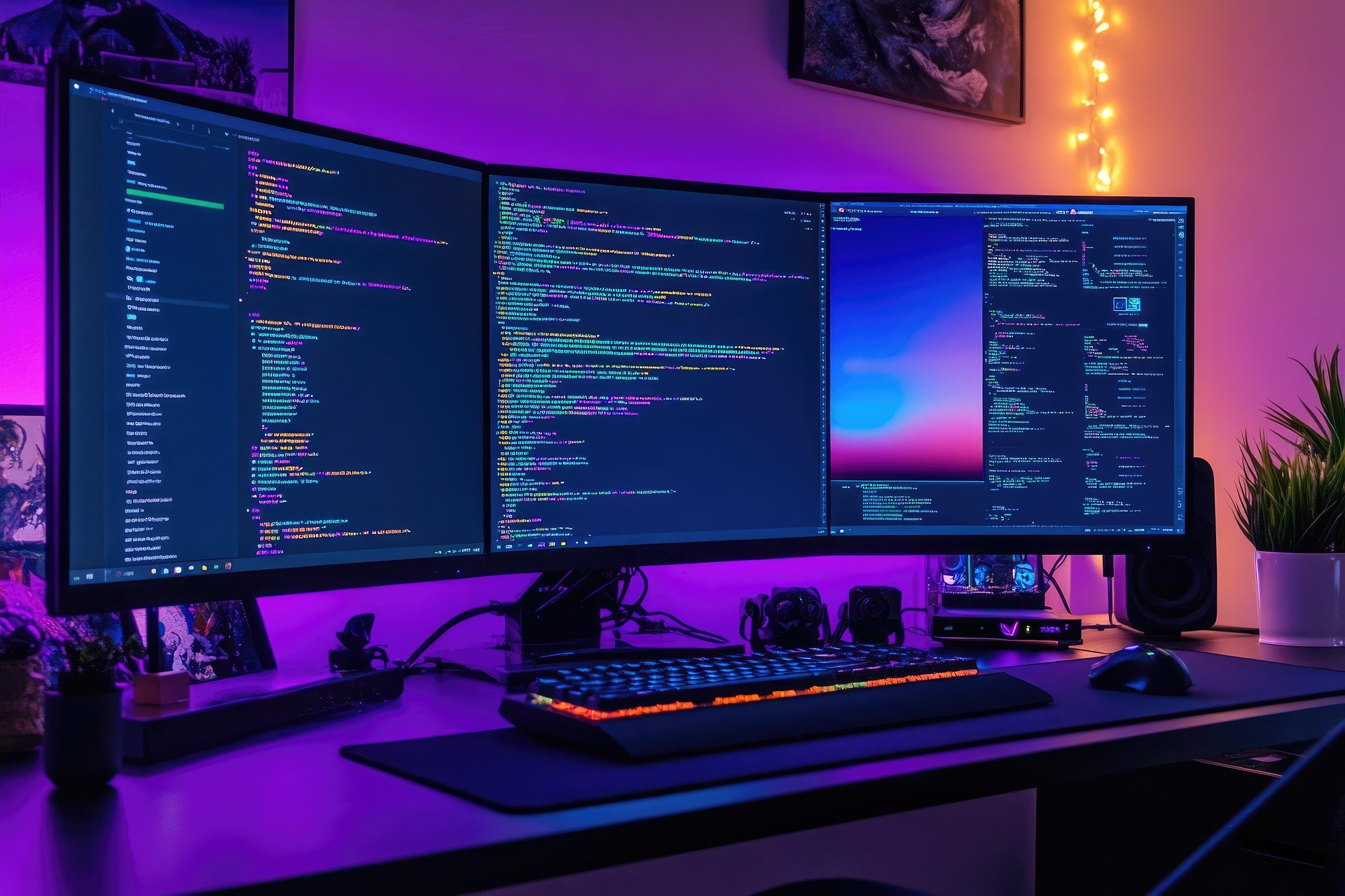Design precision and creative studio workspace